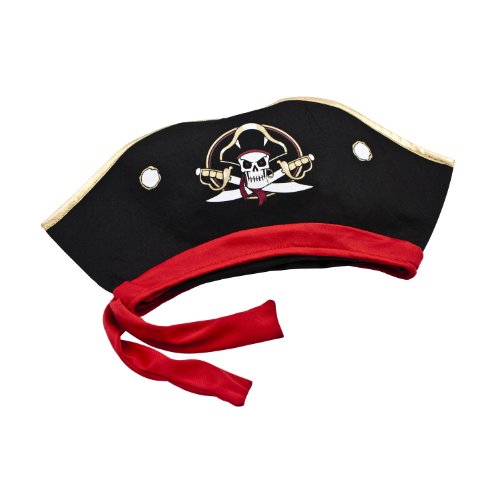 Liontouch - Piratenhut - Captain Cross | Für Jungen & Mädchen von 3-8 Jahren – Einheitsgröße | Verkleidung & Kostüm-Accessoire für Rollenspiele | Für Kinder auf Piratenabenteuer in der Karibik Liontouch - Piratenhut - Captain Cross | Für Jungen & Mädchen von 3-8 Jahren – Einheitsgröße | Verkleidung & Kostüm-Accessoire für Rollenspiele | Für Kinder auf Piratenabenteuer in der Karibik von Liontouch