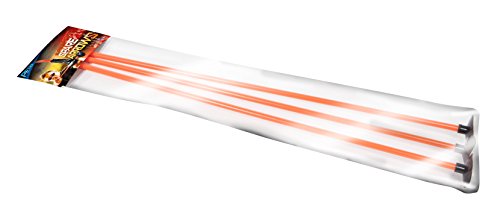 Petron SURESHOT Spare Arrows Pfeile 57cm mit Saugnapf Zubehör für Bogen, orange (3er Pack) von Petron