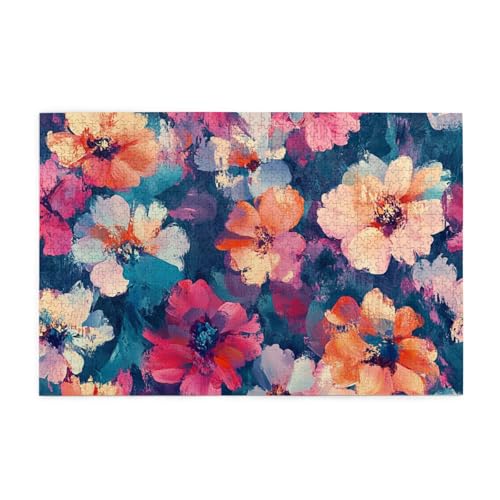Liorosa Impressionistische Blumen-Kunst-Puzzles für Erwachsene, 1000 Teile, lebendig und einzigartig, anspruchsvolle Gehirnübung, geeignet für Familien-Freizeit- und Heimwanddekoration Liorosa Impressionistische Blumen-Kunst-Puzzles für Erwachsene, 1000 Teile, lebendig und einzigartig, anspruchsvolle Gehirnübung, geeignet für Familien-Freizeit- und Heimwanddekoration von Liorosa