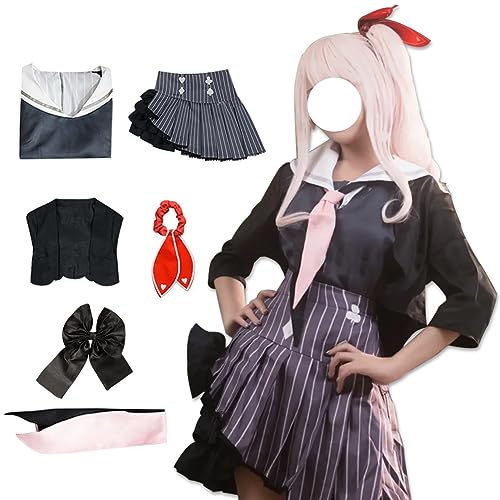 Akiyama Mizuki Cosplay Shinonome Kostüm Kleid Outfit Halloween Komplettes Set (S, Costume01) von Lioskey