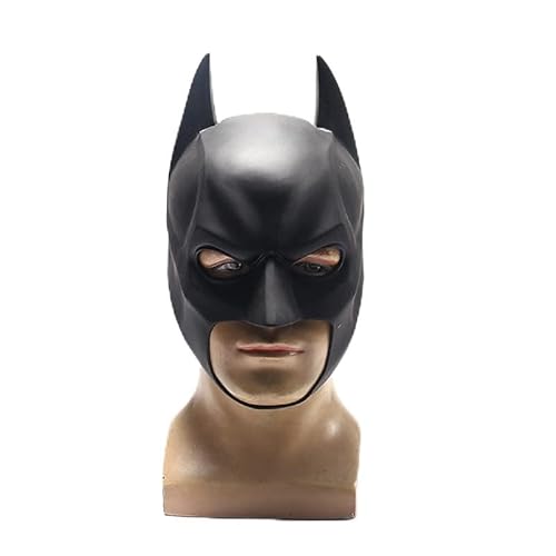LipSki Batman-Maske für Erwachsene, Fledermaushelm, Haube, Superheld, Cosplay, Kostüm, Requisiten, Dark Knight Batman, Kopfbedeckung für Halloween LipSki Batman-Maske für Erwachsene, Fledermaushelm, Haube, Superheld, Cosplay, Kostüm, Requisiten, Dark Knight Batman, Kopfbedeckung für Halloween von LipSki