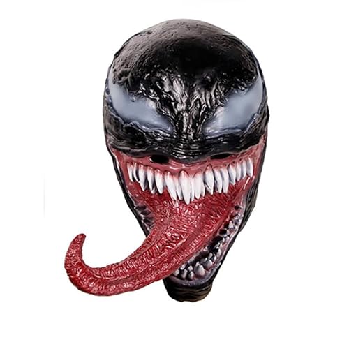 LipSki Klassische Big Mouth Venom Maske Gruselige Halloween Maske Gruselige Vollkopfhelm Horror Maskerade Cosplay Kostüm Requisiten Erwachsene LipSki Klassische Big Mouth Venom Maske Gruselige Halloween Maske Gruselige Vollkopfhelm Horror Maskerade Cosplay Kostüm Requisiten Erwachsene von LipSki