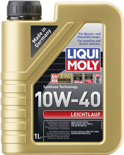 Liqui Moly 10W-40 1317 Leichtlaufmotoröl 1l von Liqui Moly