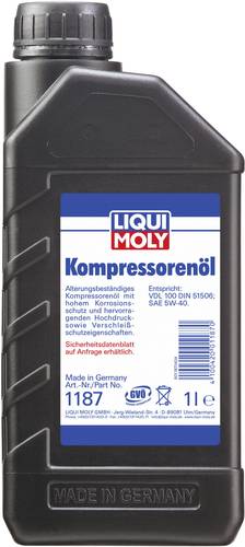 Liqui Moly 1187 Kompressorenöl 1l von Liqui Moly
