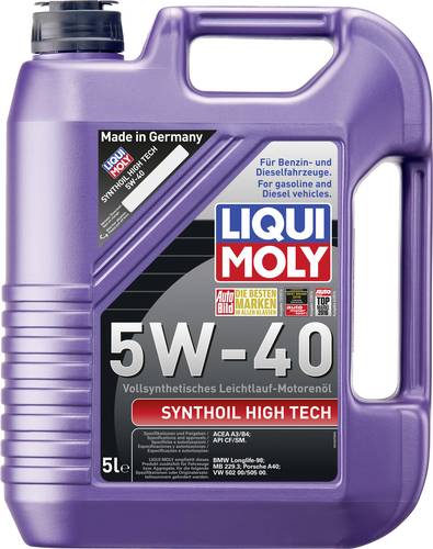 Liqui Moly 5W-40 1307 Motoröl 5l von Liqui Moly