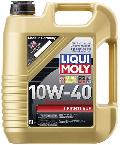 Liqui Moly LEICHTLAUF 10W-40 1310 Motoröl 5l von Liqui Moly