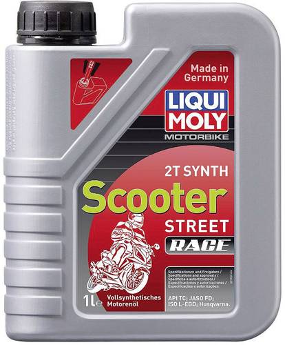 Liqui Moly MOTORBIKE 2T SYNTH SCOOTER STREET RACE 1053 Motoröl 1l von Liqui Moly