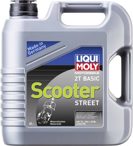 Liqui Moly Motorbike 2T Basic Scooter Street 1237 Motoröl 4l von Liqui Moly