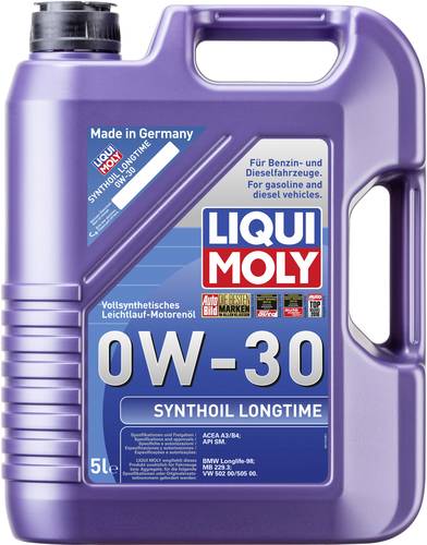 Liqui Moly Synthoil Longtime 0W-30 1172 Leichtlaufmotoröl 5l von Liqui Moly