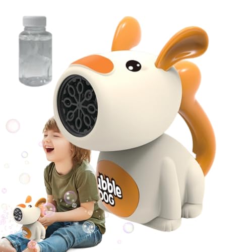 Bubble Maker, Kids Bubble Machine, Bubble Machine, Cartoon-Hundeblase für den Außenbereich - Strandspielzeug im Freien, Unterhaltungsaktivitäten im Hinterhof für Jungen Bubble Maker, Kids Bubble Machine, Bubble Machine, Cartoon-Hundeblase für den Außenbereich - Strandspielzeug im Freien, Unterhaltungsaktivitäten im Hinterhof für Jungen von Liqzirtu