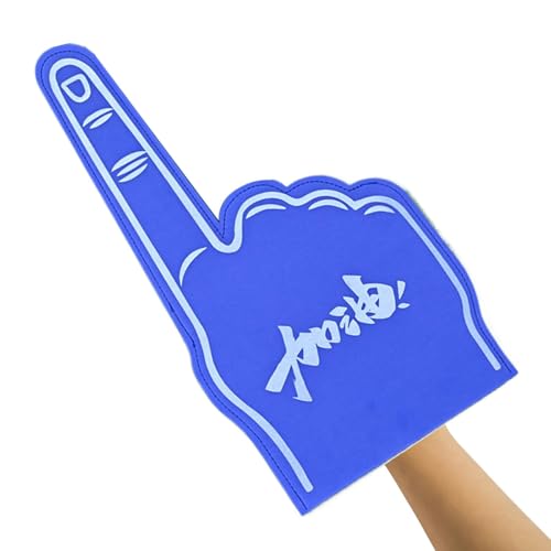 Cheerleader aus Schaumstoff Finger – Finger aus Schaumstoff, riesige Hände zeigen Finger | Hand-Cheerleader-Hand-Make-up aus riesigem Schaumstoff – weiches Sportzubehör für Fußballspiele und h Cheerleader aus Schaumstoff Finger – Finger aus Schaumstoff, riesige Hände zeigen Finger | Hand-Cheerleader-Hand-Make-up aus riesigem Schaumstoff – weiches Sportzubehör für Fußballspiele und h von Liqzirtu
