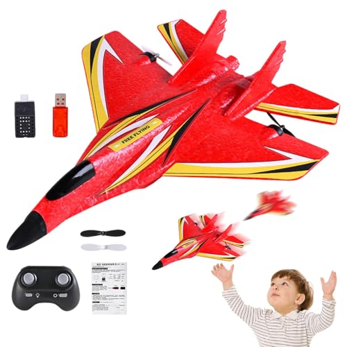 Flugzeug Remote Control Flugzeug RC fliegendes Spielzeug Lernflugzeug Spielzeug | Bunte LED-Lichter RC Flugzeug Kit Flugzeug Flugzeug Spielzeug mit Fernbedienung Wasserdicht für Kinder Erwachsene Flugzeug Remote Control Flugzeug RC fliegendes Spielzeug Lernflugzeug Spielzeug | Bunte LED-Lichter RC Flugzeug Kit Flugzeug Flugzeug Spielzeug mit Fernbedienung Wasserdicht für Kinder Erwachsene von Liqzirtu