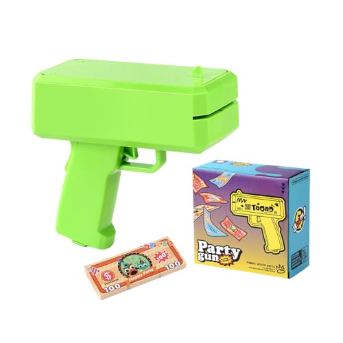 Geldpistole für Filme - Money Shooter-Maschine, Requisitenpistole Make it Rain | Handheld-Geldkanone, Geldscheinspray lässt es regnen, Spielzeug-Shooter, echt aussehender Geld-Shooter für Filme Geldpistole für Filme - Money Shooter-Maschine, Requisitenpistole Make it Rain | Handheld-Geldkanone, Geldscheinspray lässt es regnen, Spielzeug-Shooter, echt aussehender Geld-Shooter für Filme von Liqzirtu