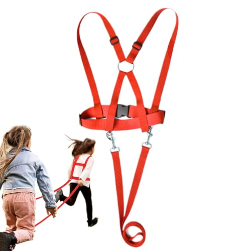 Kindergeschirr - Verstellbarer Gurt | Verschleißfeste Reitausrüstung, Outdoor-Rollenspiel für Freunde, Familie, Jungen, Jugendliche und Mädchen Kindergeschirr - Verstellbarer Gurt | Verschleißfeste Reitausrüstung, Outdoor-Rollenspiel für Freunde, Familie, Jungen, Jugendliche und Mädchen von Liqzirtu