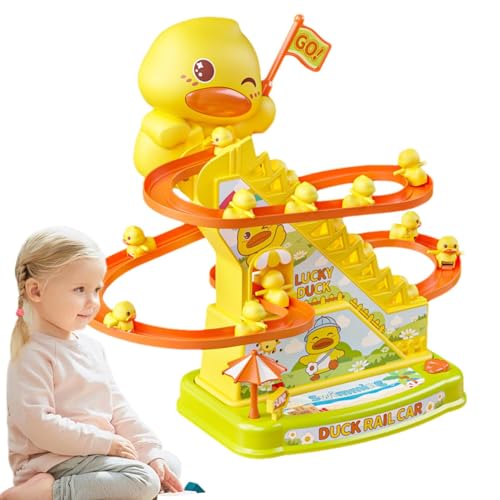 Kletterspielzeug für Enten - interaktives Kletterspielzeug, Entenspaß für Kinder | Automatische Kletterenten mit leichter Musik, arramp Spielzeug Kletterspielzeug für Enten - interaktives Kletterspielzeug, Entenspaß für Kinder | Automatische Kletterenten mit leichter Musik, arramp Spielzeug von Liqzirtu