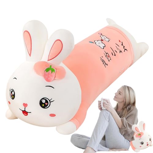 Liqzirtu Bunny Plüschtier Bunny | Bettkissen Kuscheltier Teddybär 70 cm Heimdekoration für Frauen, Mädchen und Paare zum St Liqzirtu Bunny Plüschtier Bunny | Bettkissen Kuscheltier Teddybär 70 cm Heimdekoration für Frauen, Mädchen und Paare zum St von Liqzirtu