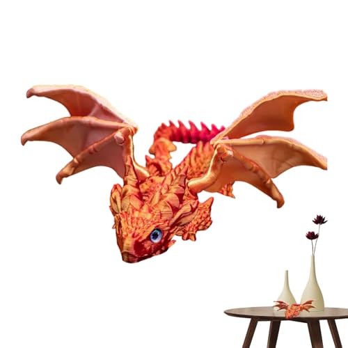 Liqzirtu Drachenfigur, Drachenspielzeug,Realistische fliegende Drachenfigur - Desktop Beschreibung für Zuhause, kreatives Handwerk für den Desktop oder ein Bücherregal Möbel Liqzirtu Drachenfigur, Drachenspielzeug,Realistische fliegende Drachenfigur - Desktop Beschreibung für Zuhause, kreatives Handwerk für den Desktop oder ein Bücherregal Möbel von Liqzirtu