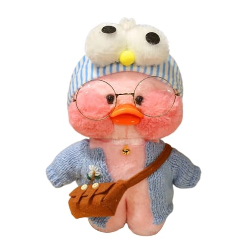 Liqzirtu Entengefüllte Tierspielzeug - Weiches Plüschgelb Duckspielzeug mit Modekostümgläser | Perfekt für Tisch in der Innenräume Home Decoration Weihnachtsfeier Geschenkidee Liqzirtu Entengefüllte Tierspielzeug - Weiches Plüschgelb Duckspielzeug mit Modekostümgläser | Perfekt für Tisch in der Innenräume Home Decoration Weihnachtsfeier Geschenkidee von Liqzirtu