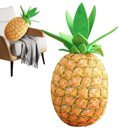 Liqzirtu Gefüllte Ananas - Ananas Plüsch, Simulation Ananas, Ananas Kissen Plüschspielzeug | Ananas Puppe Schlaf Komfort Puppenfotografie Requisiten 48 cm von Liqzirtu