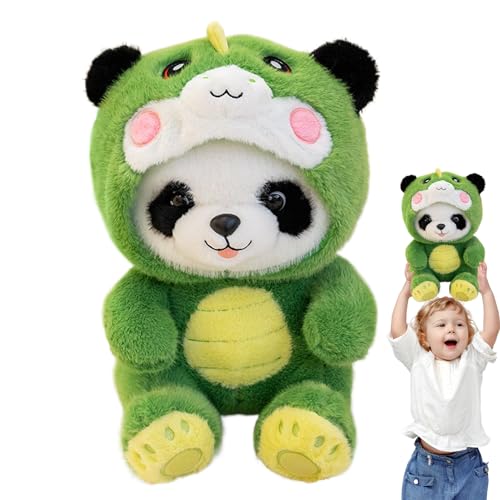 Liqzirtu Panda-Plüschtier – Stille Plüschpuppe, ausgestopfter Panda | Verwandelbare Plüschpuppe für Erwachsene und Kinder, 14-Zoll-Cartoon-Wurfkissenspielzeug Liqzirtu Panda-Plüschtier – Stille Plüschpuppe, ausgestopfter Panda | Verwandelbare Plüschpuppe für Erwachsene und Kinder, 14-Zoll-Cartoon-Wurfkissenspielzeug von Liqzirtu