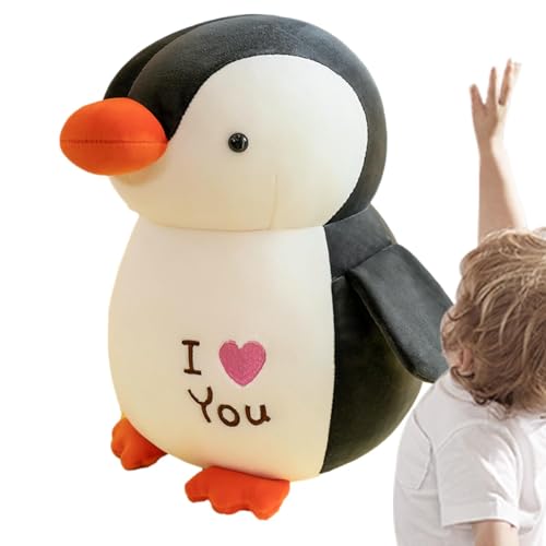 Pinguin aus Plüsch, niedliches Plüschtier, Plüschtier | weicher Pesguin aus Pesguin für Partys mit Tiermotiven, Innendekoration für Halloween Pinguin aus Plüsch, niedliches Plüschtier, Plüschtier | weicher Pesguin aus Pesguin für Partys mit Tiermotiven, Innendekoration für Halloween von Liqzirtu
