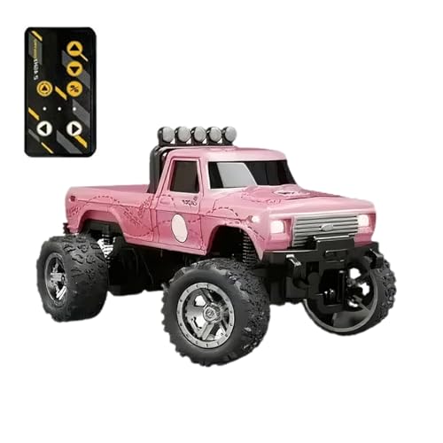 Liqzirtu Remote -kontrolliertes -Remote -kontrolliertes Auto 2,4 GHz, Truck RC mit 2 Batterien | Mehr als 80 Minuund Außenbereich, All-astrain, für im Alter von 4 bis 7, 8 bis 12 a von Liqzirtu