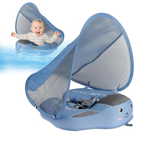 Liqzirtu Schwimmfloat für Kinder mit Baldachin - UPF 50+ Helle Farben Süßes, verstellbares lustiges Pool Float | Poolzubehör mit abnehmbarem Baldachin, ohne Sich für Mädchen und zu drehen Liqzirtu Schwimmfloat für Kinder mit Baldachin - UPF 50+ Helle Farben Süßes, verstellbares lustiges Pool Float | Poolzubehör mit abnehmbarem Baldachin, ohne Sich für Mädchen und zu drehen von Liqzirtu