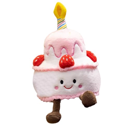 Singende Torte aus Plüsch, Kuchenspielzeug zum ersten Geburtstag | singendes Kuchenkissen aus Plüsch – Musik-Plüschspielzeug in Form eines Kuchens mit fröhlichem Lied Singende Torte aus Plüsch, Kuchenspielzeug zum ersten Geburtstag | singendes Kuchenkissen aus Plüsch – Musik-Plüschspielzeug in Form eines Kuchens mit fröhlichem Lied von Liqzirtu