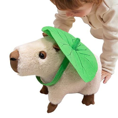 Liqzirtu Süßes Capybara Plüschtier | Cartoon Capybara Stofftier Figur - Gemütliches Sofa Kuscheltier Für Kinder Jugendliche Mädchen Einschlafbegleiter Liqzirtu Süßes Capybara Plüschtier | Cartoon Capybara Stofftier Figur - Gemütliches Sofa Kuscheltier Für Kinder Jugendliche Mädchen Einschlafbegleiter von Liqzirtu