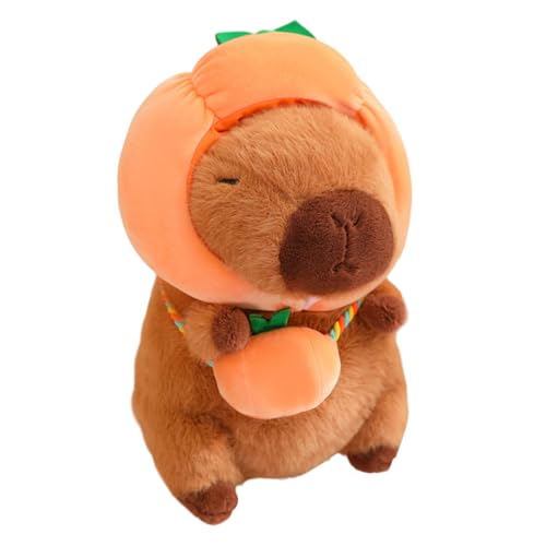 Liqzirtu capybara plush - capybara piempato tier, pflanzliches thema capybara informiert bestrafung | 11.02 zoll capybara spielzeug, plüschtiere spielzeug für jungen mädchen Liqzirtu capybara plush - capybara piempato tier, pflanzliches thema capybara informiert bestrafung | 11.02 zoll capybara spielzeug, plüschtiere spielzeug für jungen mädchen von Liqzirtu