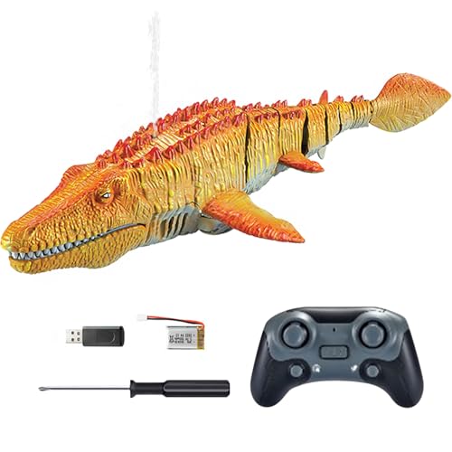 Mosasaurus Wasserspielzeug, Poolspielzeug für, Simulation Mosasaurus Spielzeug mit Licht und Sprühwasser Fernbedienung Spielzeug Pool Kinder,für Schwimmbad See Mosasaurus Wasserspielzeug, Poolspielzeug für, Simulation Mosasaurus Spielzeug mit Licht und Sprühwasser Fernbedienung Spielzeug Pool Kinder,für Schwimmbad See von Liqzirtu