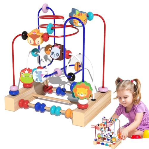 Motorikschleife aus Holz – Perlenlabyrinth-Spielzeug aus Holz, Perlenlabyrinth-Spielzeug | Bunte Achterbahn in Ackerform, interaktives Vorschulspielzeug, Lernaktivitäten Po Motorikschleife aus Holz – Perlenlabyrinth-Spielzeug aus Holz, Perlenlabyrinth-Spielzeug | Bunte Achterbahn in Ackerform, interaktives Vorschulspielzeug, Lernaktivitäten Po von Liqzirtu