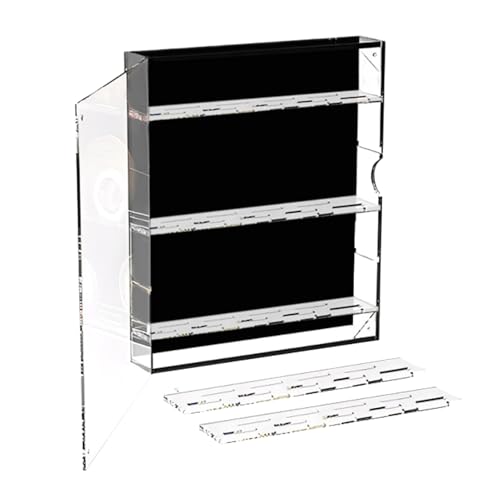 Münzständer, Acryl, transparent, Aussteller für Münzen, Sammlerständer an Wand oder Schreibtisch für Abzeichen Medaillen und Knöpfe von Liqzirtu