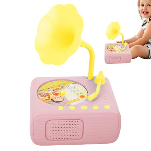 Musikgeschichtenleser für – Audio-Player für – Audio-Player mit 96 Karten Grammophon, tragbarer Geschichtenleser | Spielzeug für Vintage, interaktives Lernspielzeug für Vorschule Musikgeschichtenleser für – Audio-Player für – Audio-Player mit 96 Karten Grammophon, tragbarer Geschichtenleser | Spielzeug für Vintage, interaktives Lernspielzeug für Vorschule von Liqzirtu