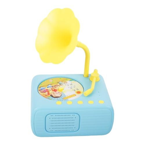Musikgeschichtenleser für | Audio-Player für | Tragbarer Audio-Player Story Player mit 96 Karten, Spielzeug für Vintage, interaktives Lernspielzeug für von Liqzirtu