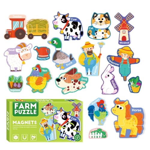 Puzzle Meerestiere, Transportpuzzles – Vereinsspiel mit Cartoons | 30 x Reiseaktivitätsspielzeug, Lernspielzeug für Zuhause, Schule, Reisen von Liqzirtu