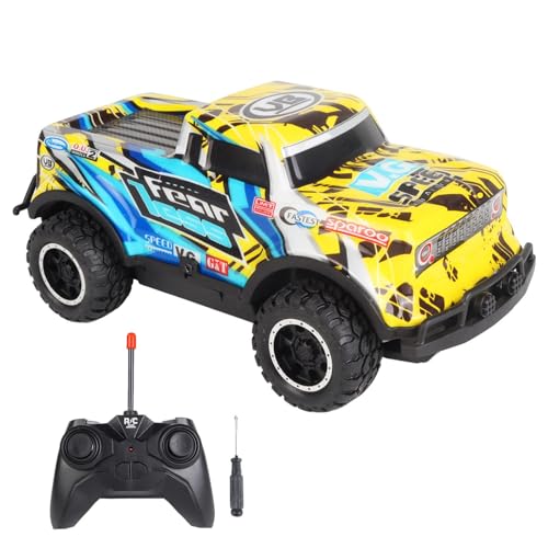 RC-Spielzeugauto – High-Speed-Geländewagen | 1:24 Geländewagen mit Lichtern, Wiederaufladbares RC-Stuntauto für Kinder, Weihnachten, 17,9 x 9,1 x 7,3 cm RC-Spielzeugauto – High-Speed-Geländewagen | 1:24 Geländewagen mit Lichtern, Wiederaufladbares RC-Stuntauto für Kinder, Weihnachten, 17,9 x 9,1 x 7,3 cm von Liqzirtu