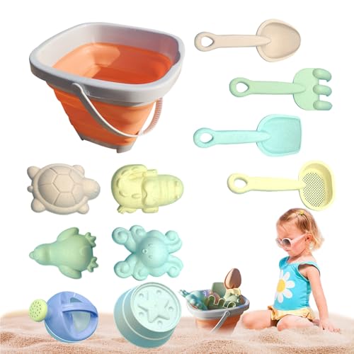 Reisen Sie Strandspielzeug, Strandspielzeug für Kinder | Falten Sie Kindereimer 11 Stücke | Sandspielzeug für Tier- und Sandwich -Glanz für Sand für Sand für a a begeistert und sie echte Seeleute füh Reisen Sie Strandspielzeug, Strandspielzeug für Kinder | Falten Sie Kindereimer 11 Stücke | Sandspielzeug für Tier- und Sandwich -Glanz für Sand für Sand für a a begeistert und sie echte Seeleute füh von Liqzirtu