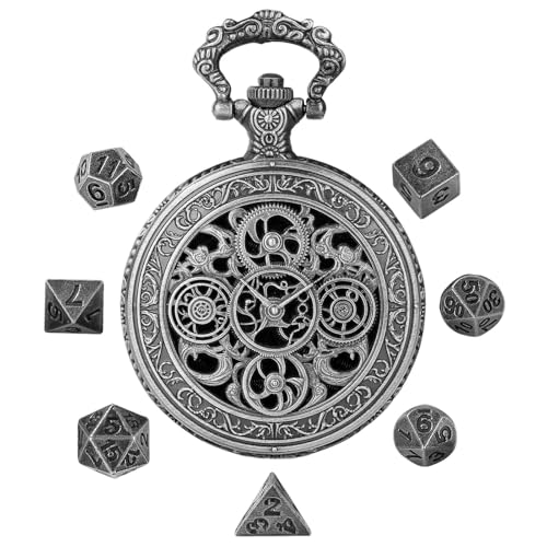 Small Dice SE – Tiny Play-Play-Play Dice Set, Dice Jewelry Retro Hollow Five | Unregelmäßiges Hardware-Zeigergehäuse-Spielzeug-Set von Liqzirtu
