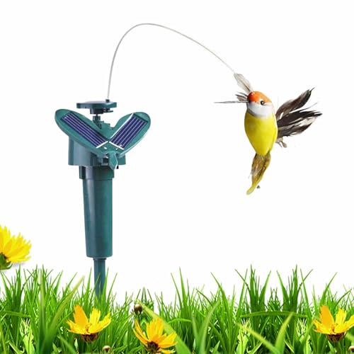 Solar angetriebene Vögel - Solar angetriebene Fliegende Kolibri | Interessanter Solarspielzeug fliegendes Kolibri Hummingbird Solar Solar angetriebene Vögel - Solar angetriebene Fliegende Kolibri | Interessanter Solarspielzeug fliegendes Kolibri Hummingbird Solar von Liqzirtu