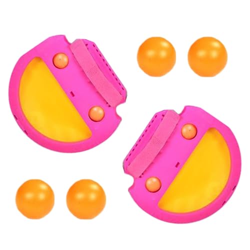 Taschenfangspielzeug, Schläger-Taschenballspiel, Ballspiel mit 4 Bällen | Eltern-Kind-Spiel für Hofspiele im Freien, Strandpool-Spielzeug Taschenfangspielzeug, Schläger-Taschenballspiel, Ballspiel mit 4 Bällen | Eltern-Kind-Spiel für Hofspiele im Freien, Strandpool-Spielzeug von Liqzirtu