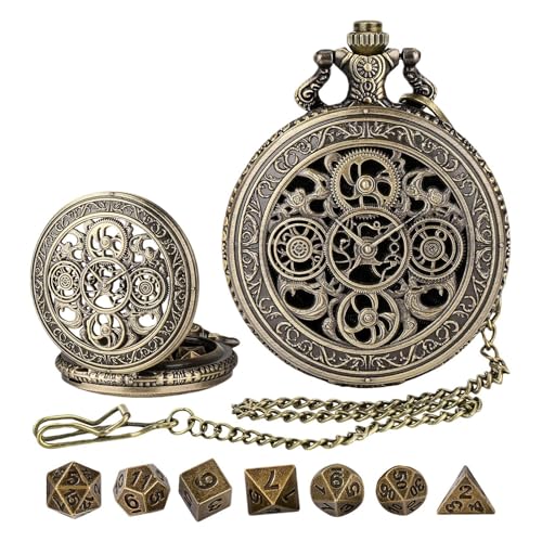 Tiny Play-Play-Play Dice Set – Small Metal Polyeddral Dice, Tiny Dice Board Games | Würfelspielzubehör Polyedrischer Dice für den Schreibtisch zu Hause von Liqzirtu