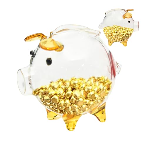 Transparentes Schwein, Schwein mit Schweinefleisch, Bank Münze - unzerbrechliche Neuheit, liebenswert, kreativ, Geburtstag Transparentes Schwein, Schwein mit Schweinefleisch, Bank Münze - unzerbrechliche Neuheit, liebenswert, kreativ, Geburtstag von Liqzirtu