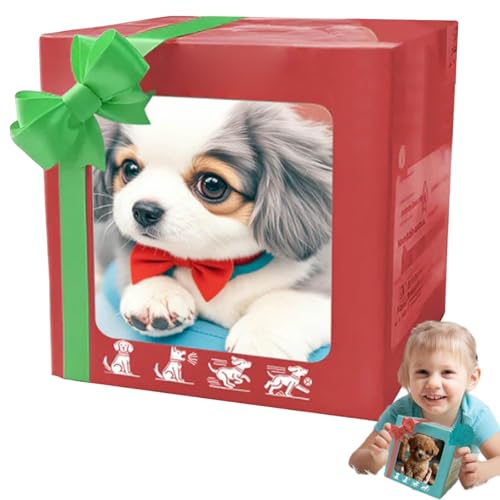 Lircofi Real Puppy Lebensechter Roboter Welpe, Real Puppy Hund, Robot Puppy Dog Realistic, Walking, Barking, Tail Wagging (C) von Lircofi