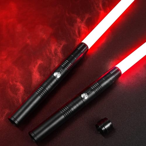 Lichtschwert, 2er-Pack Lichtschwert mit 7 RGB-Farben und 3 Modi, Lichtschwerter zum Duellieren, verbinden Sie 2 Lichtschwerter direkt miteinander ohne Anschlüsse Lichtschwert, 2er-Pack Lichtschwert mit 7 RGB-Farben und 3 Modi, Lichtschwerter zum Duellieren, verbinden Sie 2 Lichtschwerter direkt miteinander ohne Anschlüsse von Lischwert