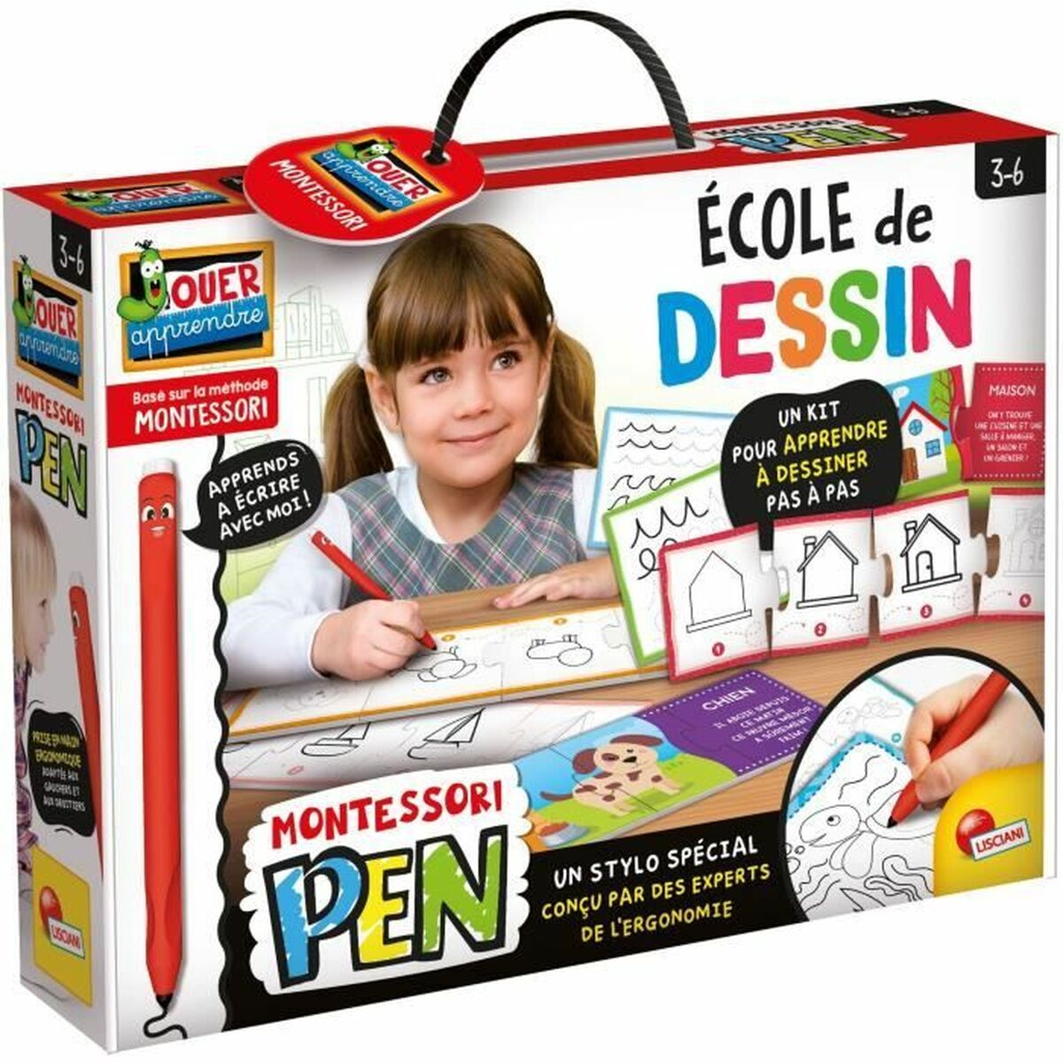 Lernspiel Lisciani Giochi École de Dessin (FR) von Lisciani Giochi
