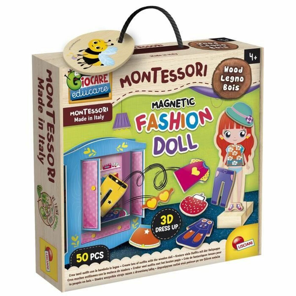 Lernspiel Lisciani Giochi Magnetic Fashion Doll (FR) von Lisciani Giochi