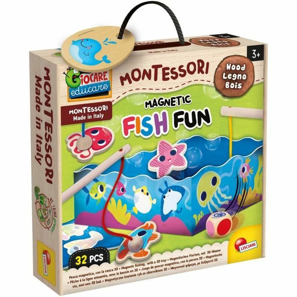 Lernspiel Lisciani Giochi Magnetic Fish Fun (FR) von Lisciani Giochi