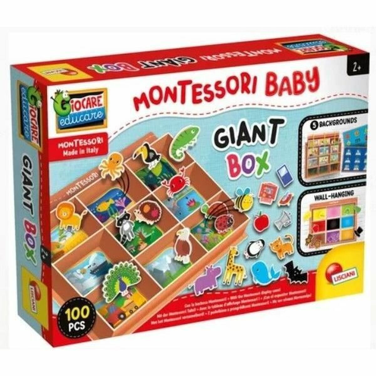 Lernspiel Lisciani Giochi Montessori Baby Giant Box von Lisciani Giochi