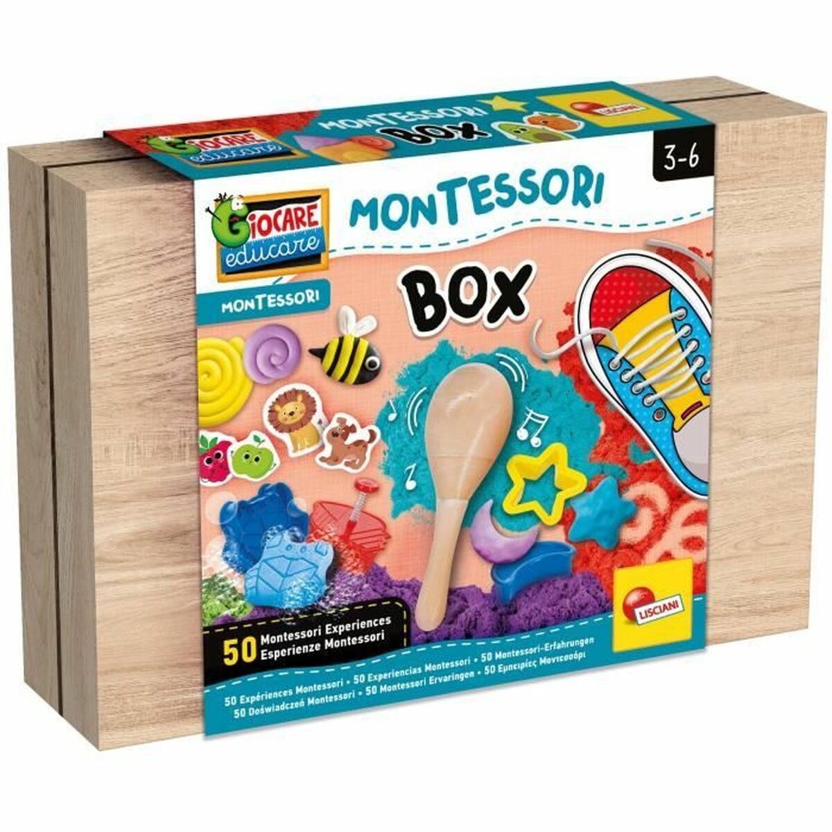 Lernspiel Lisciani Giochi Montessori Box (FR) von Lisciani Giochi